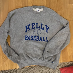 Vintage Sweatshirt - En grå vintage sweatshirt med skönt material. Storlek är L men lutar mer åt M hållet. Köpt för 800kr, säljer för 150kr.