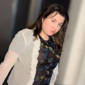 Spets kofta - Vit spets knyt kofta 