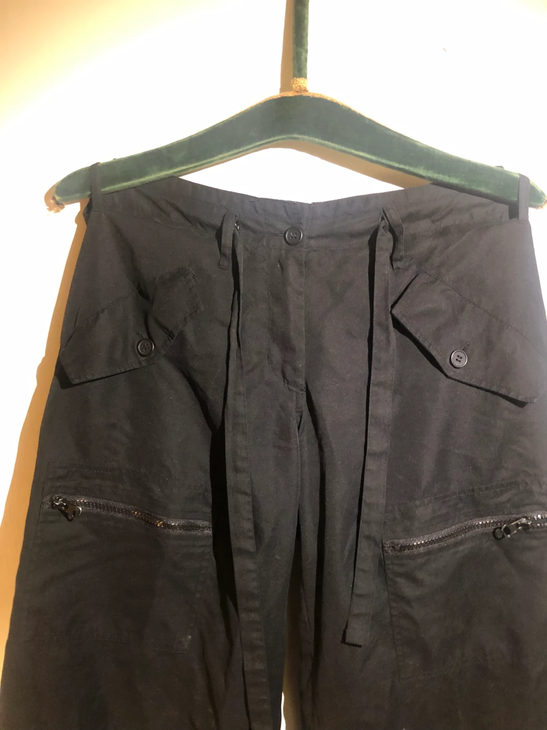 ”Bad girl” svarta jumperbyxor - 90