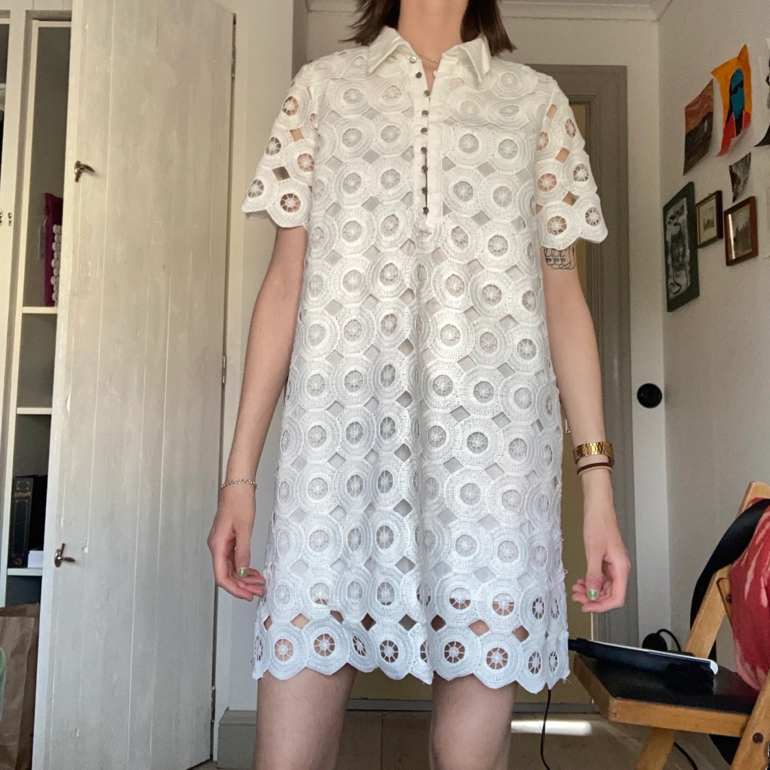 Skjortklänning från Zara