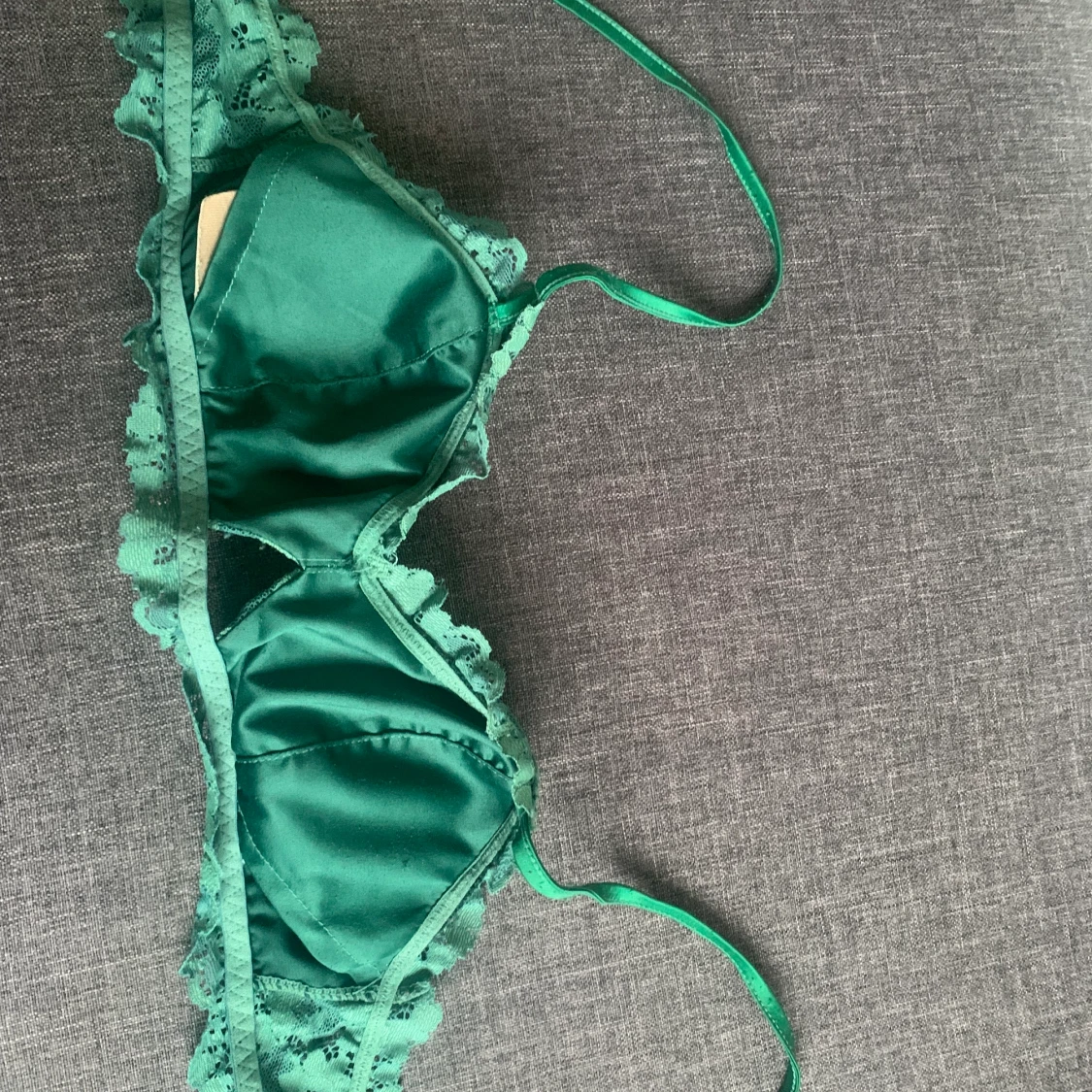 Green Lace Bralette   - 90