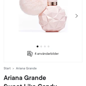 God parfym❤️ - Säljer nu min Ariana Grande sweet like candy parfym då jag aldrig använder den❤️ Har bara testats ett fåtal gånger, kan skicka bilder på flaskan vid förfrågan☺️ Originalpris: 650kr Mitt pris: 400kr