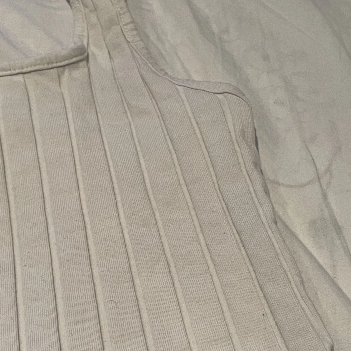 Vitt kort linne - 91