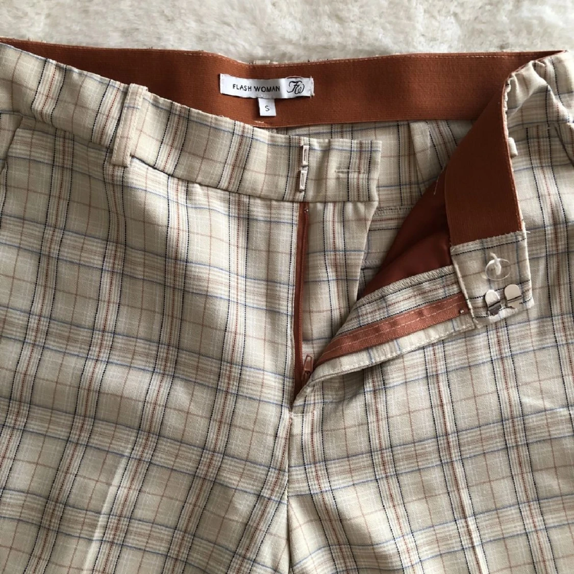 Vita Kostymbyxor  - 91