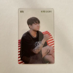 VILL SÄLJA - jungkook in the soop clear photocard, officiellt. 54 kr frakt inkluderat!
