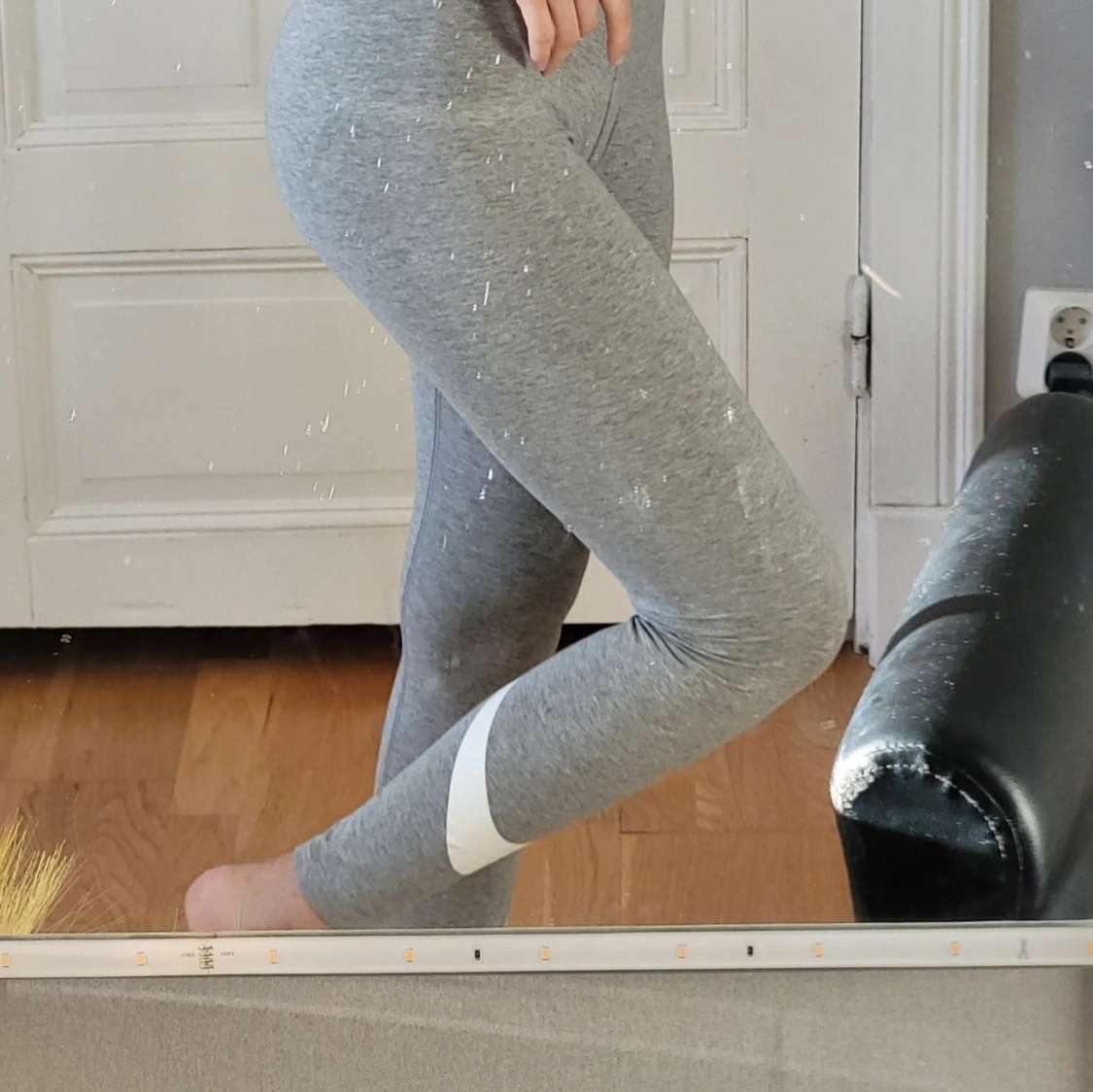 Nike gråa träningsbyxor/tights