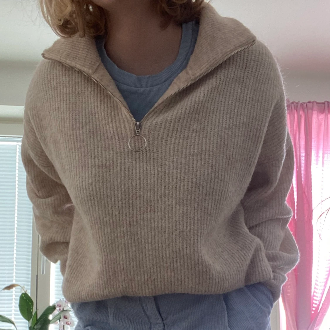 Beige tröja från hm