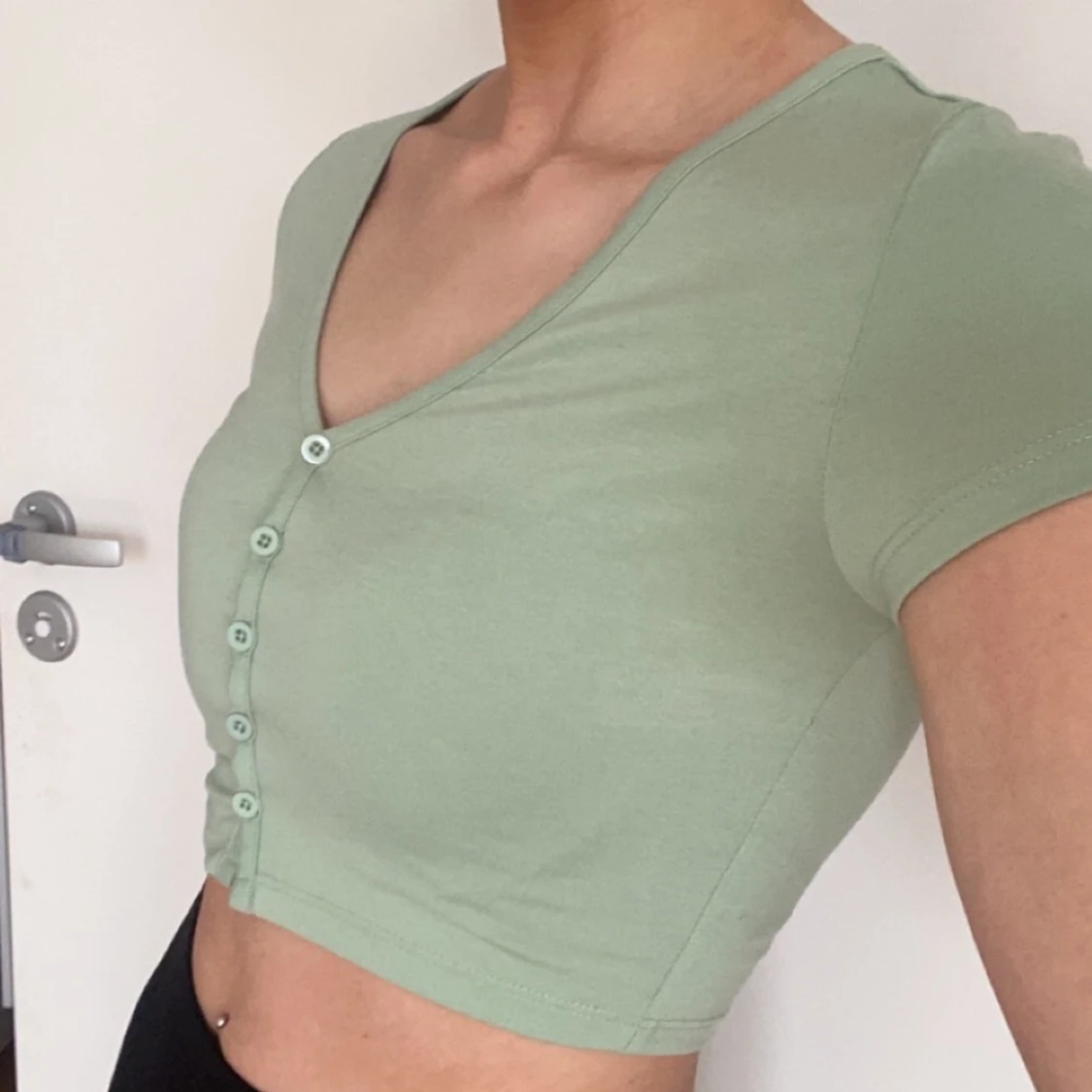 Mintgrön kofta/topp