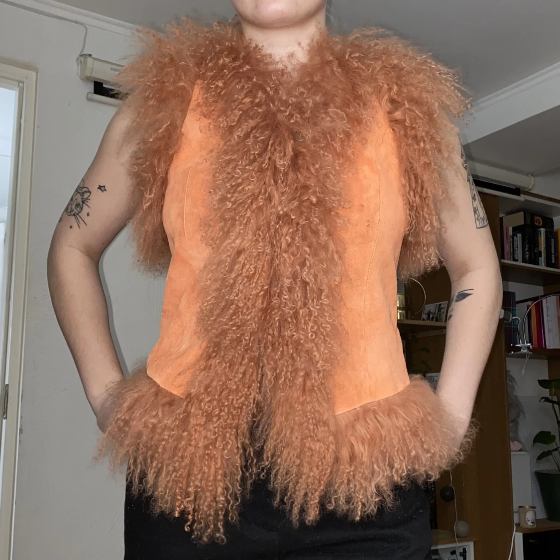 Väst med päls - 91