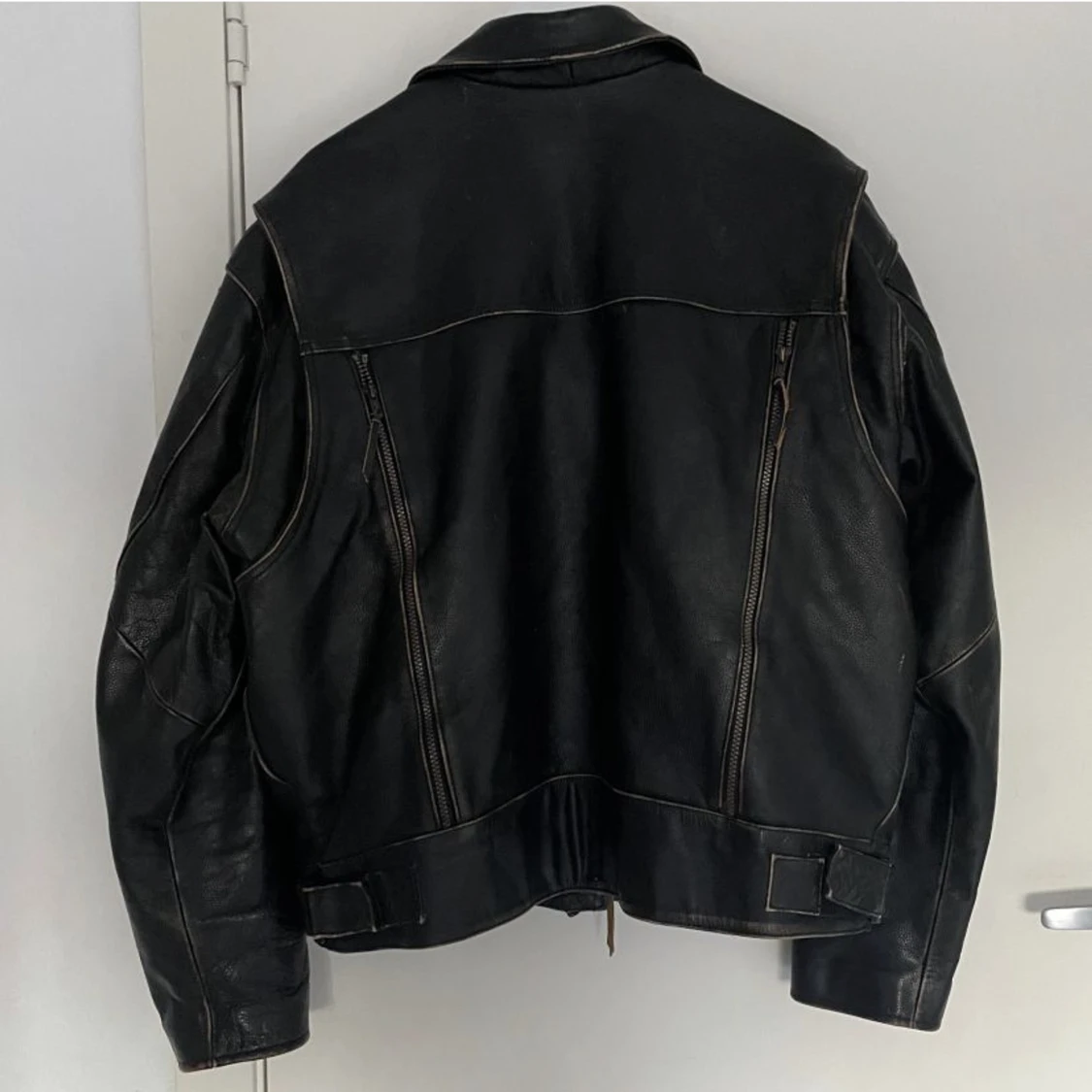 Vintage läder jacka  - 91