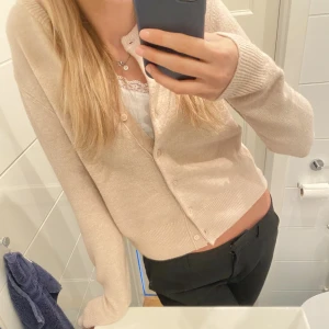 Rosa kofta i cashmere - Superfin rosa/beige kofta i cashmere💕💕