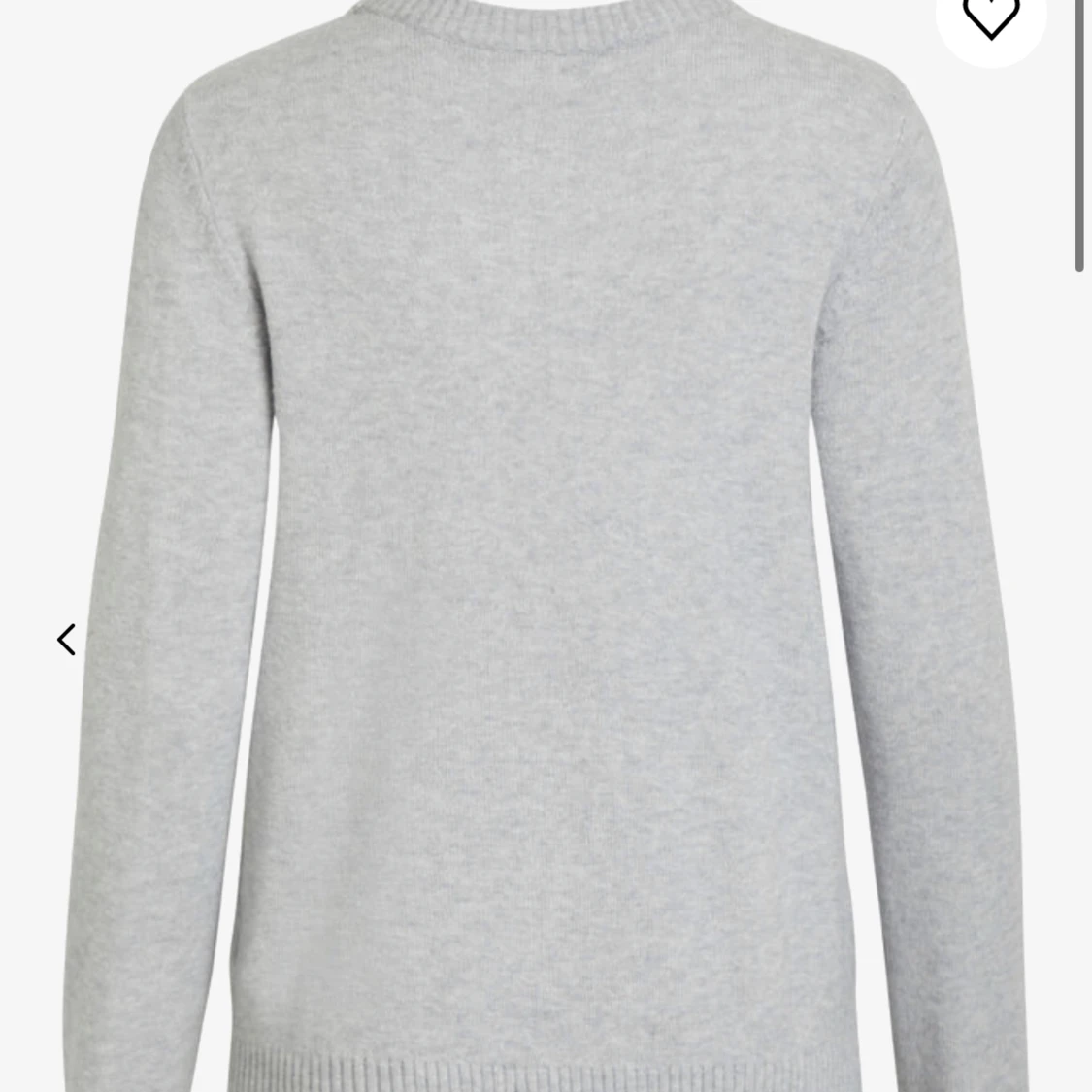 Grå vila tröja  - 91
