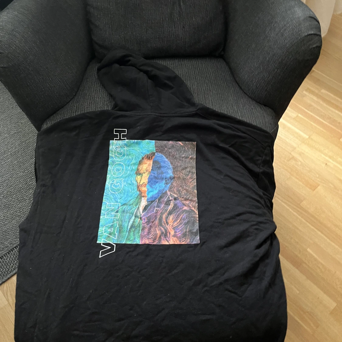 Hoodie med tryck Vincent Van Gogh - 90