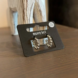 Öronhängen - Silvriga öronhängen (Oanvända) Ur&Penn 