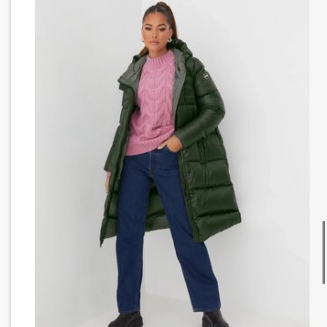 2278 LADIES DOWN JACKET grön