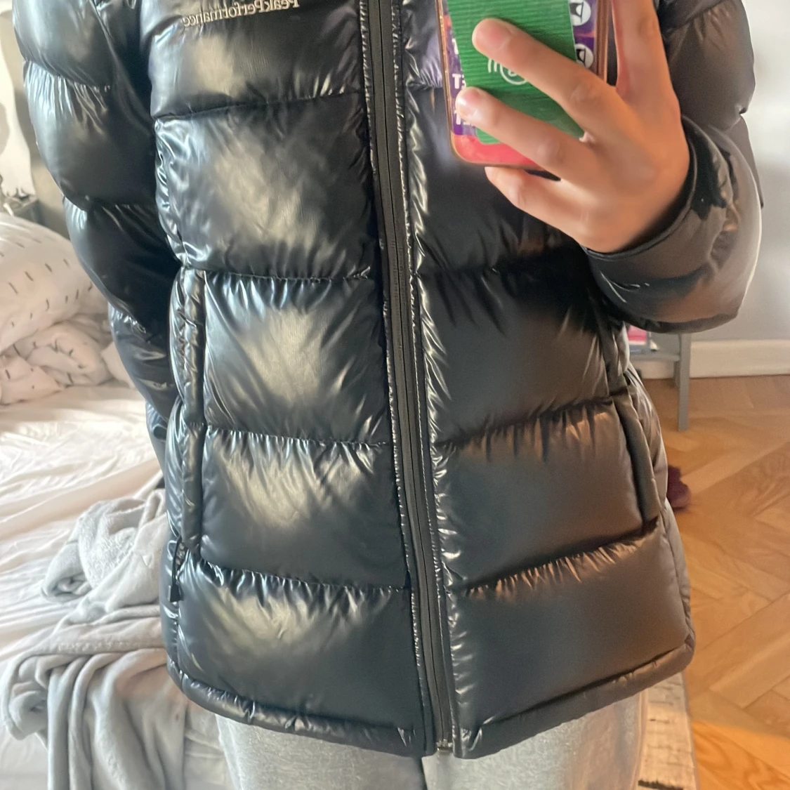 Svart vinterjacka  - 91