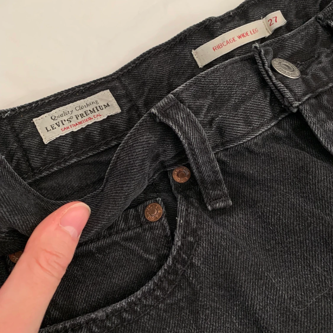 Levi’s ribcage wide leg jeans - 90