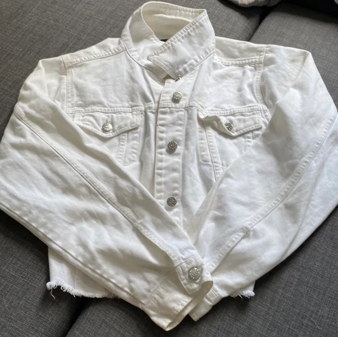 Vit jeansjacka  - 91