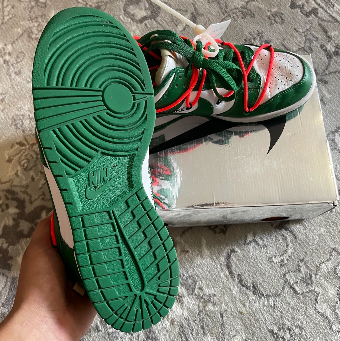 Off-white dunks pine green - 91