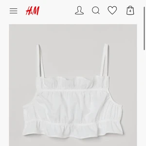 En jätte fin topp från h&m - Säljer för 20 då den kostar 39kr på H&M då de är 50% rabat på den nu + frakt 14kr 