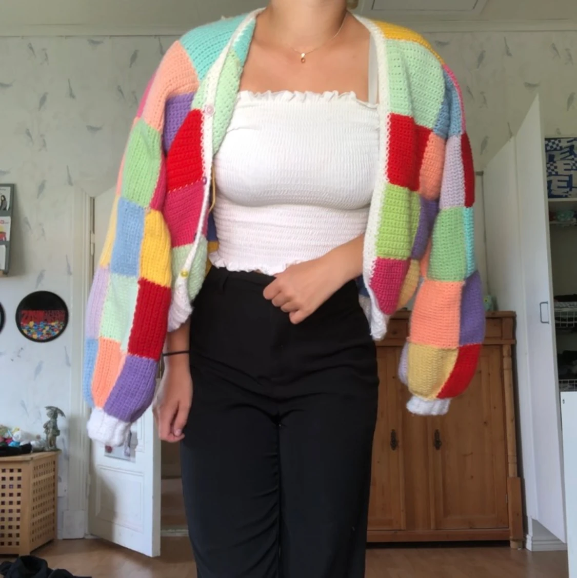 Harry styles inspirerad cardigan