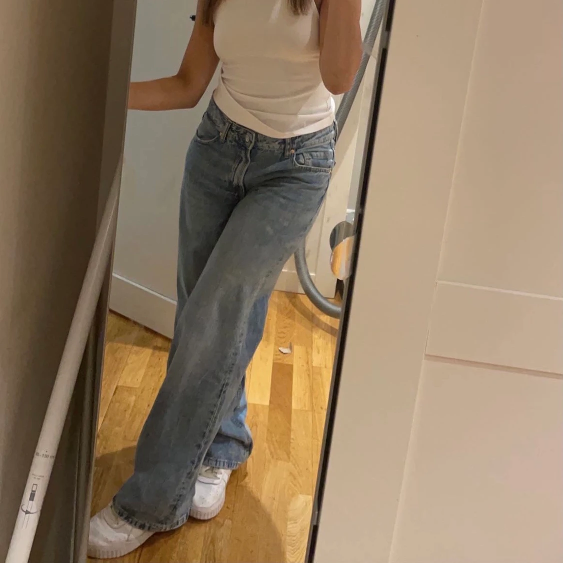 Lågmidjade jeans