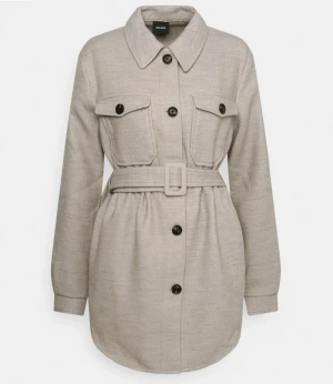 Jacka / jacket / kappa - Beige kappa med knytskärp i storlek XS 🤎Som ny. 