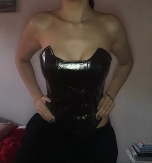 MörkBrun Korsett - Dark Brown Corset Fri frakt/ Free shipping  Ny köpt/New Bought 