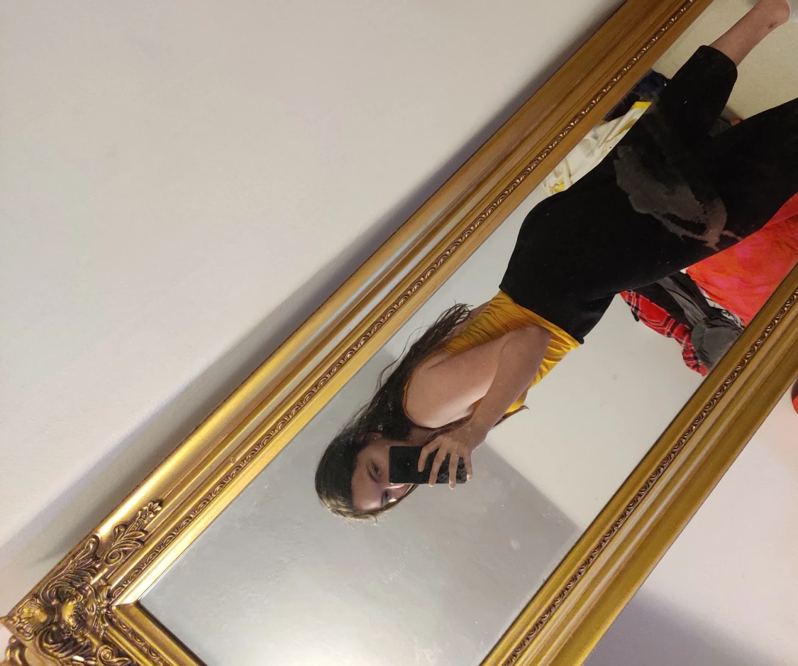 Orange fint linne - 91