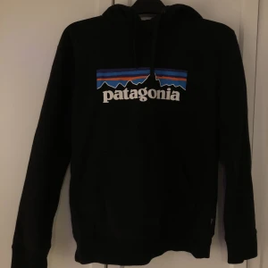 Patagonia hoodie - Säljer min Patagoniahoodie. Cond 8/10, trycket har några sprickor i sig. Passar till allt o väldigt skön. Nypris 999kr. Dra iväg ett meddelande om du har ytterligare frågor eller vill köpa👌(pris kan diskuteras vid snabb affär)