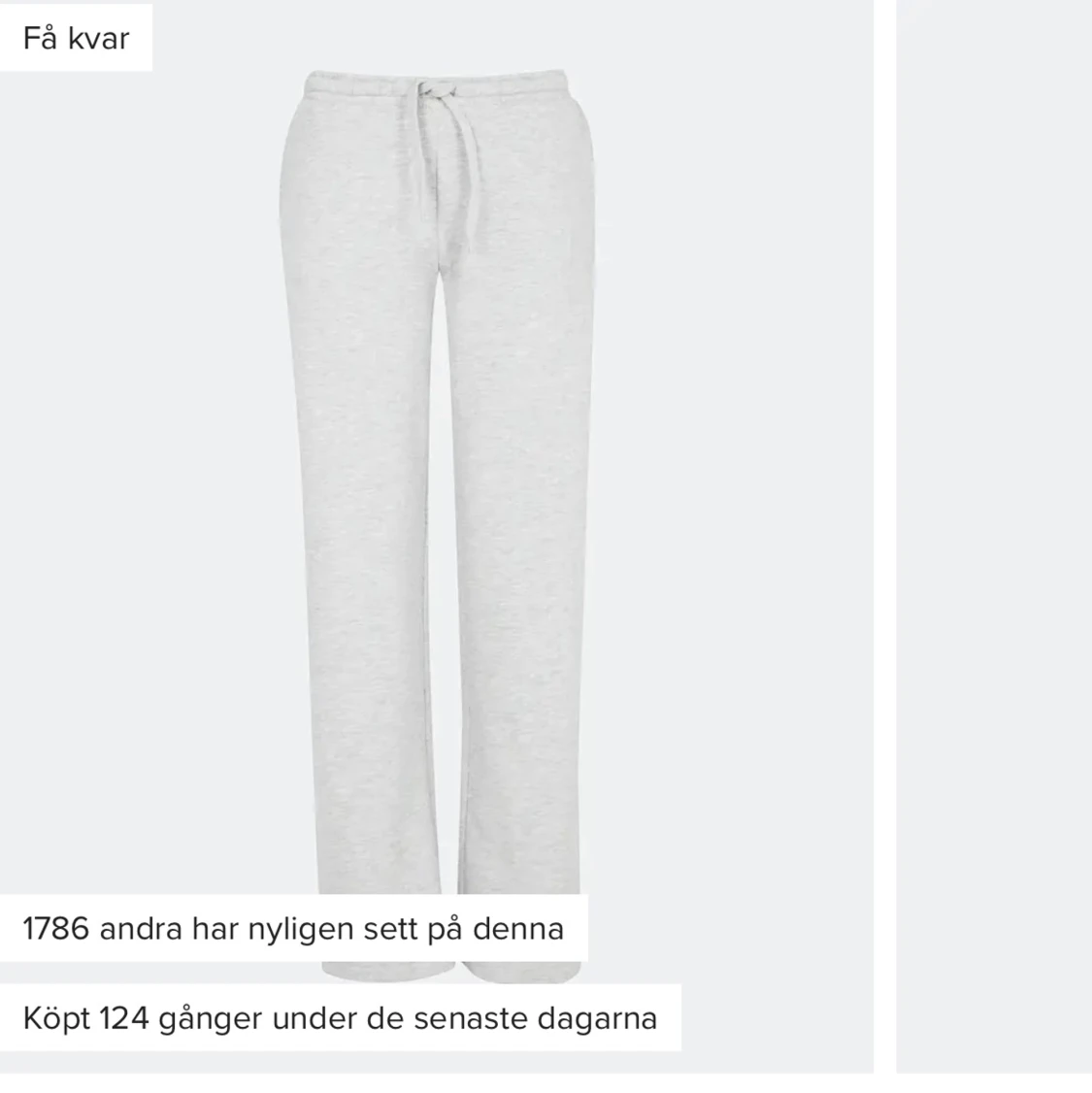 Bikbok Low Joggingbyxor - 90