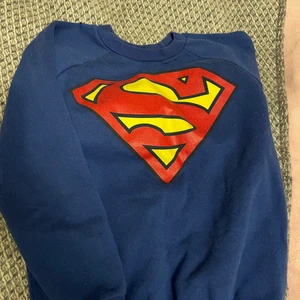 Stålmannen tröja - Stålmannen hoodie, Använt skick!