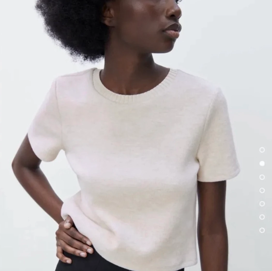 Kort T-shirt soft zara💘