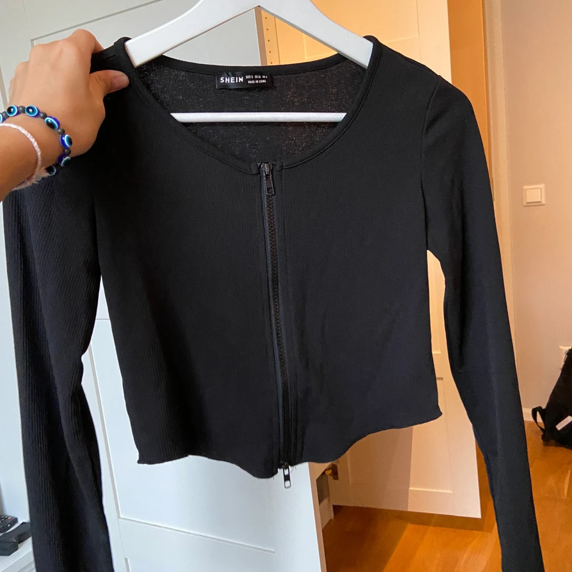 Tröja med dragkedja 