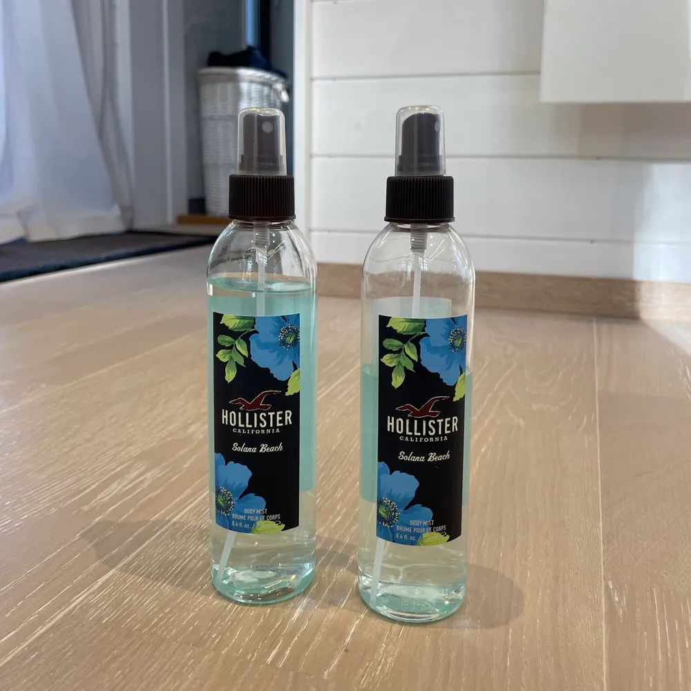 2 stycken hollister mist i doften solana beach. Båda för 50kr. Kan mötas upp i Stockholms området eller skickas, köparen står för frakten.. Parfym.