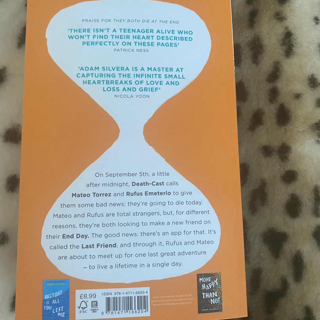 they both die at the end - book  - 90