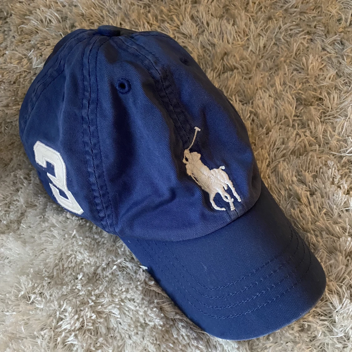 Blå Ralph Lauren keps