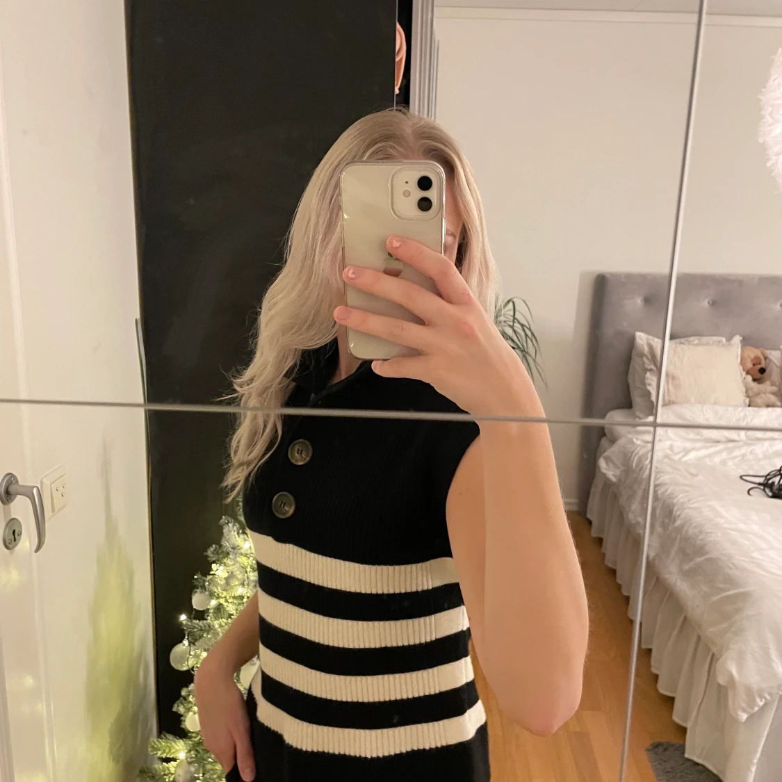 Stickad väst💕 - 91