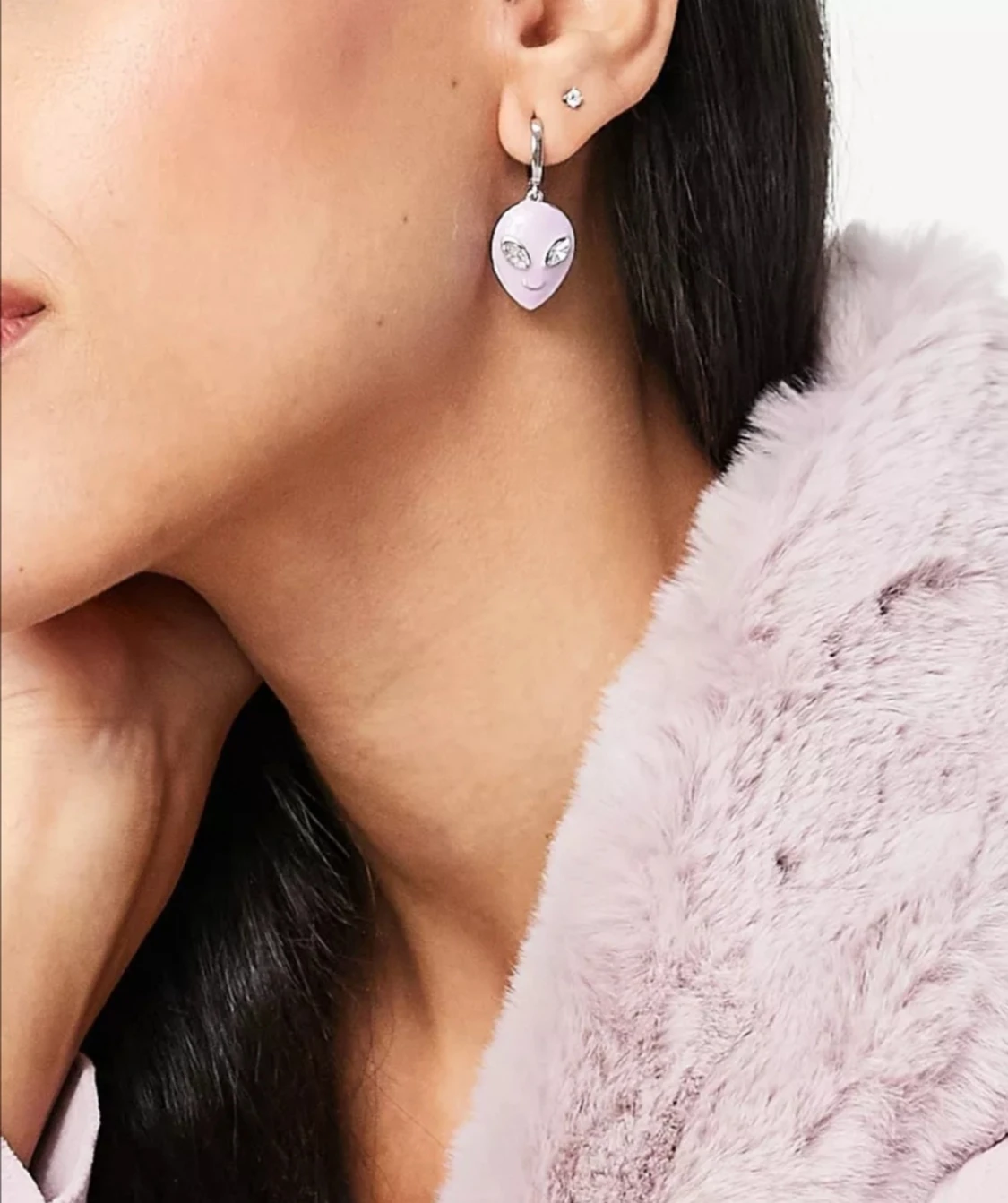 Asos, alien, nya, örhängen, pink, rosa, cool, trendy, rymdvarelser - 90