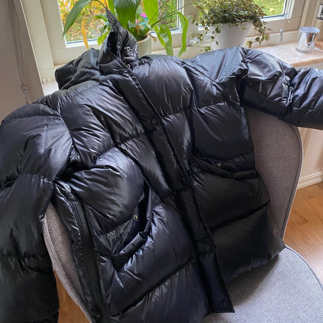 Peak Performance, Svart Puffer Jacka - 90