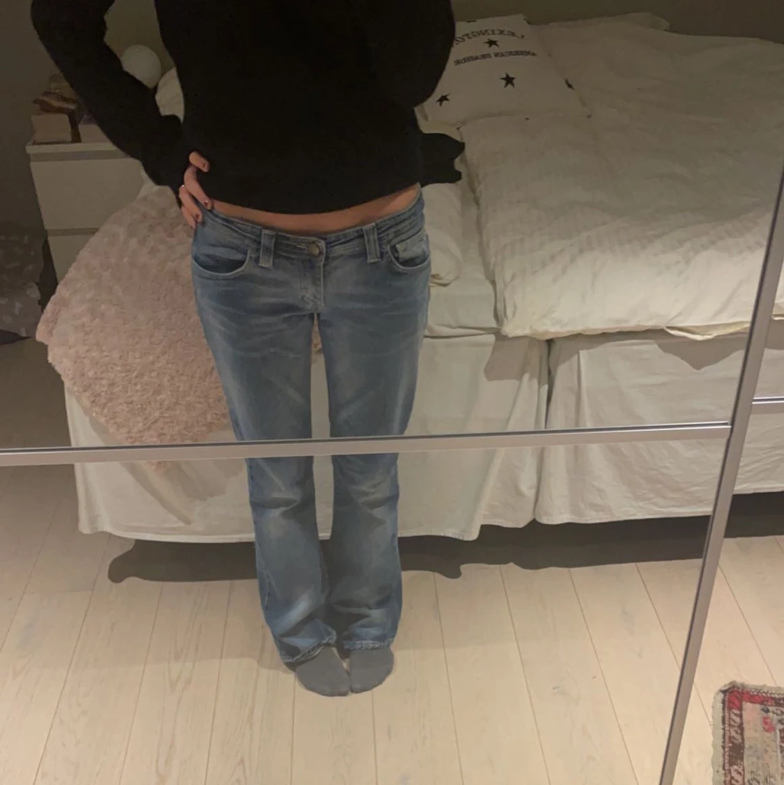 Lågmidjade jeans 