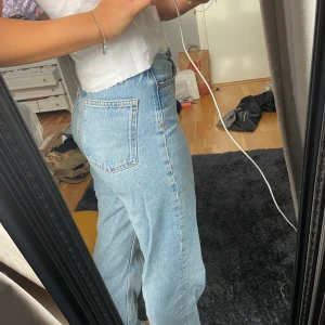 Vintage blåa jenas - Jättefina jens, najs färg