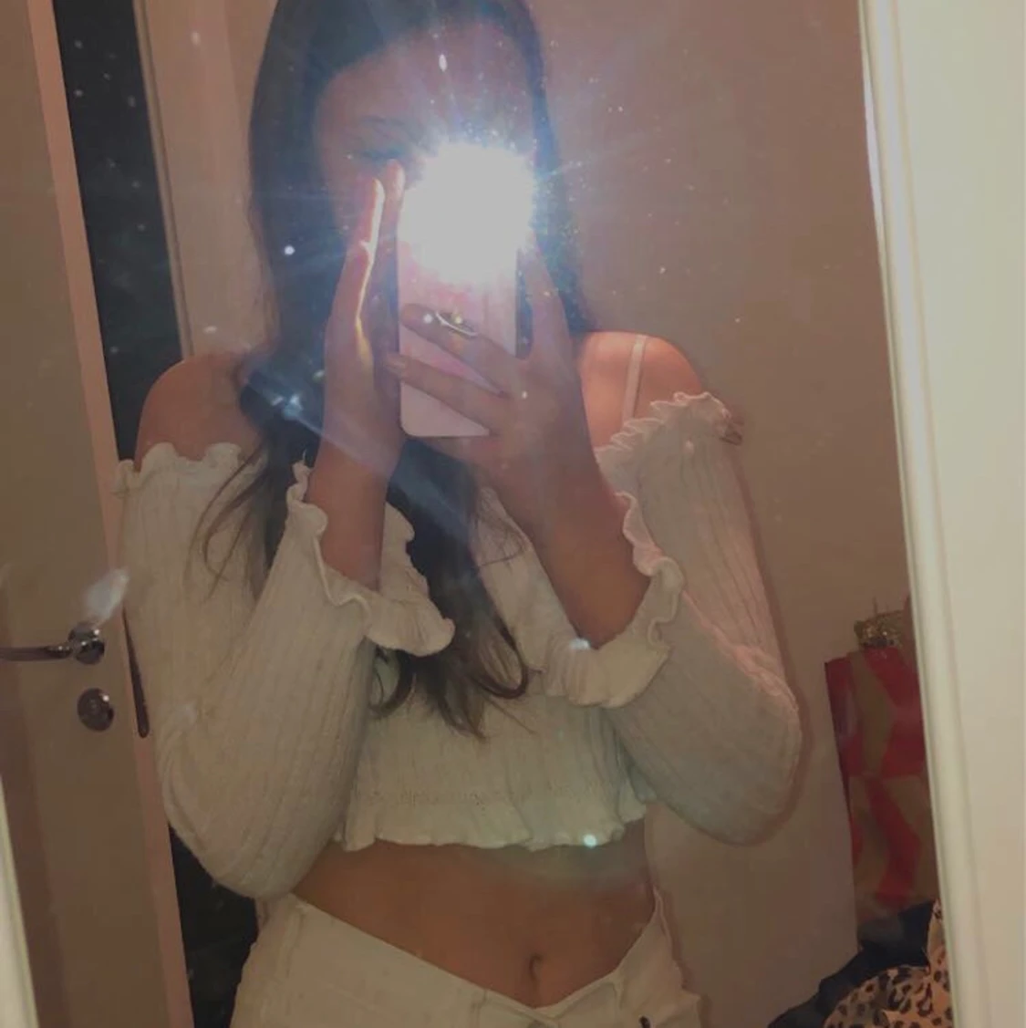 Fin stickad top! - 90