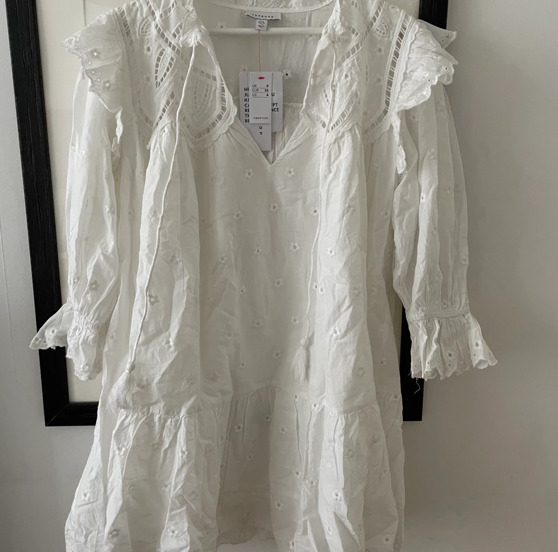 Vit boho klänning från ASOS - 90