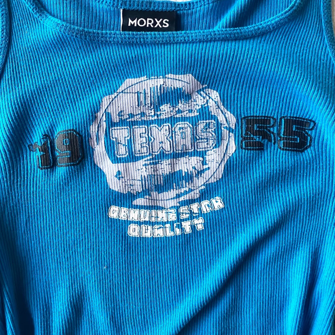 Blått y2k linne  - 90