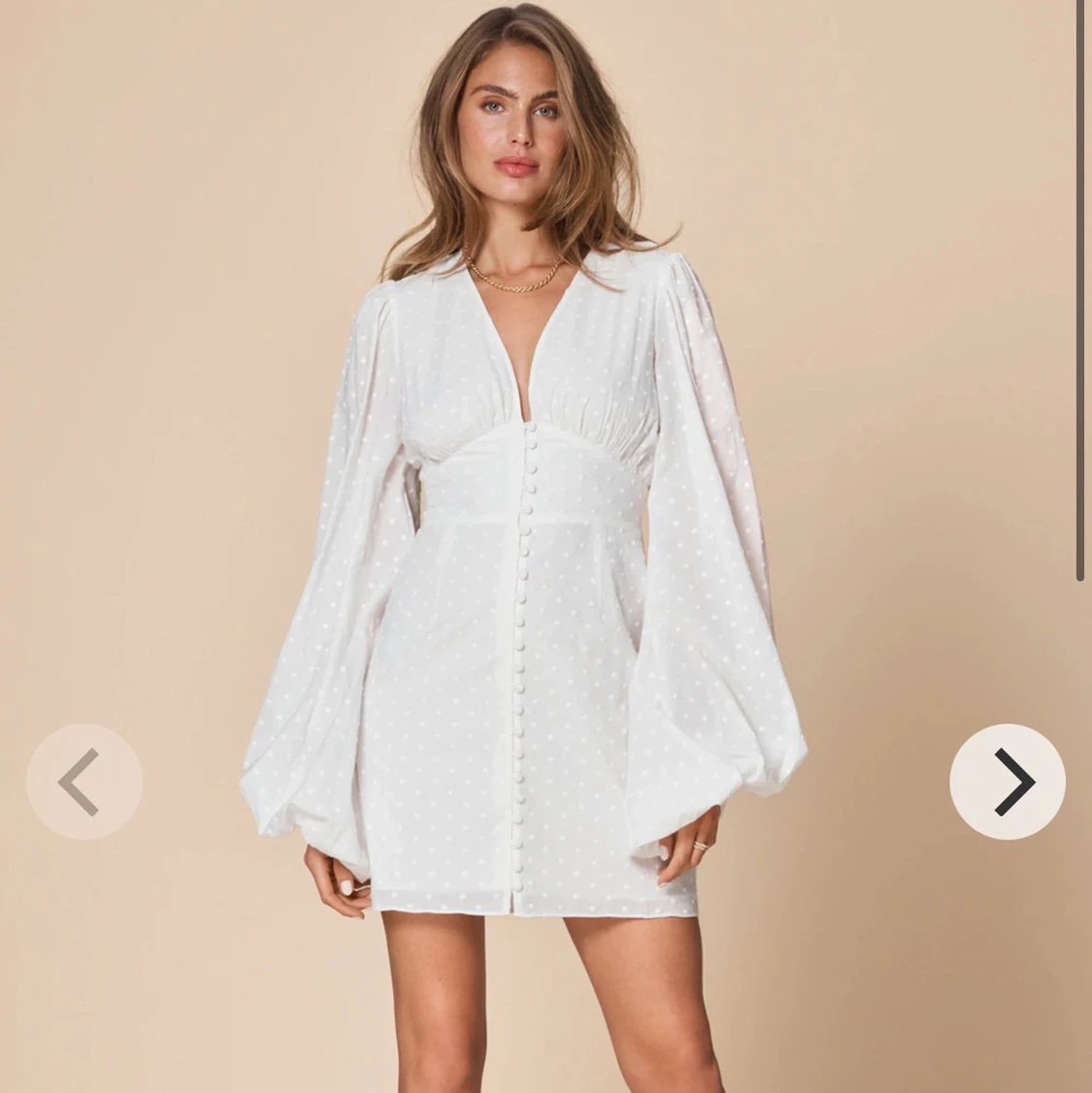 Adoore klänning - Florens dress white