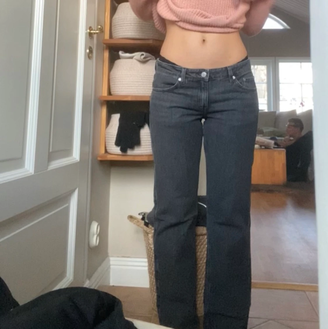 Weekday lågmidjade jeans