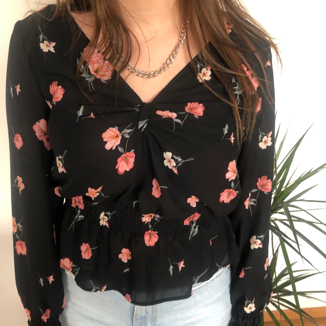 Blommig tröja från H&M