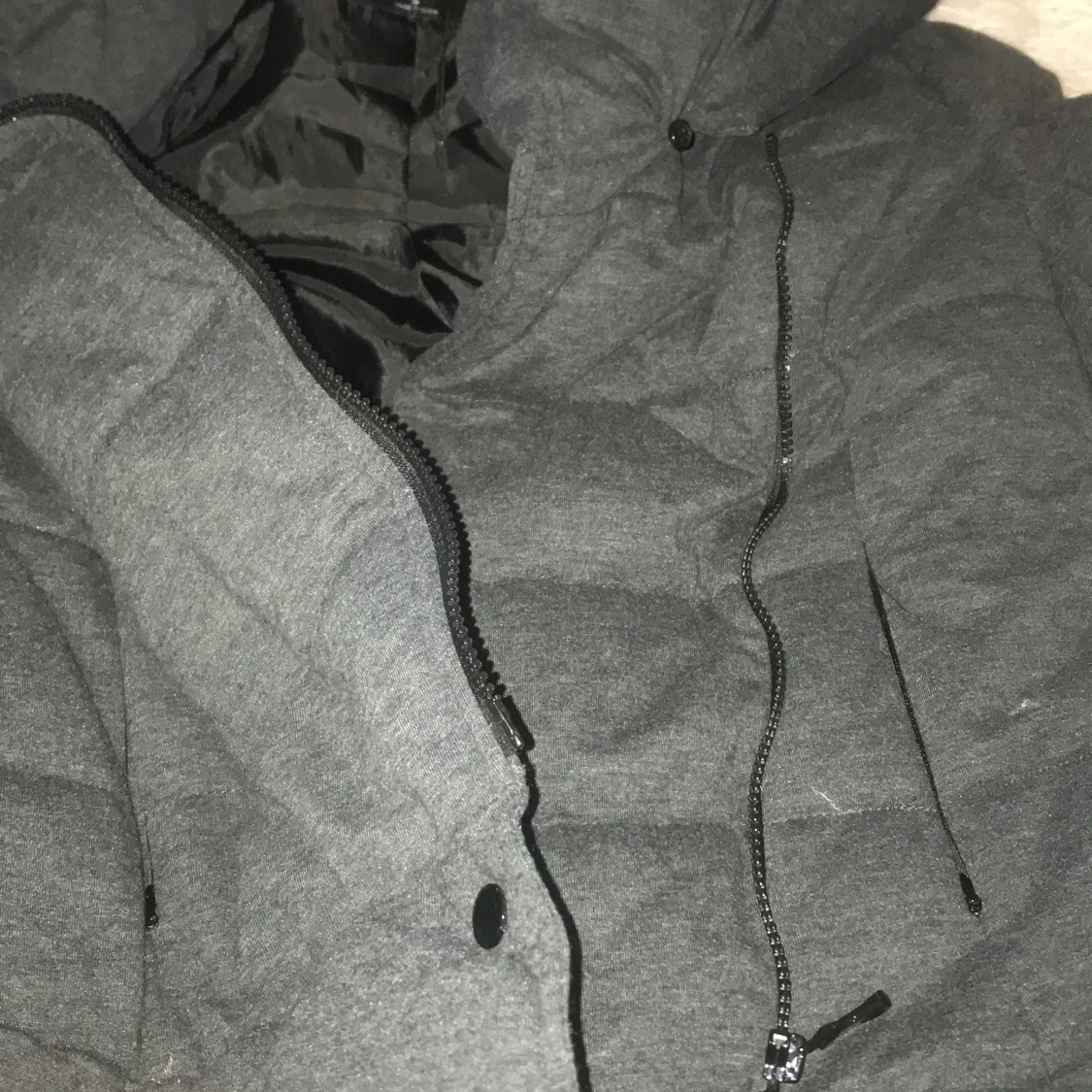 Stor fluffig vinter jacka - 90