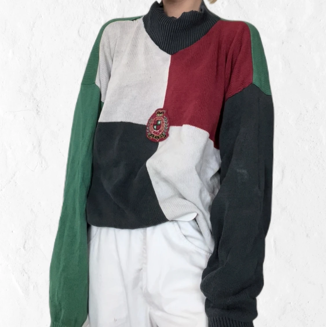 Vintage stickad tröja